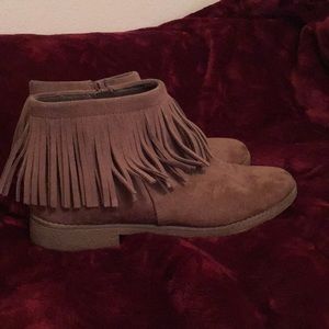 Fringe Ankle Boot